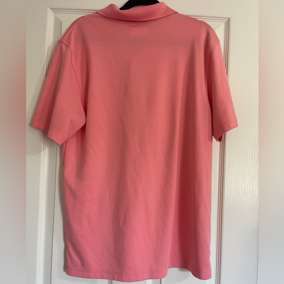 Men’s Pro Tour Pink Golf Polo - Picture 2 of 3